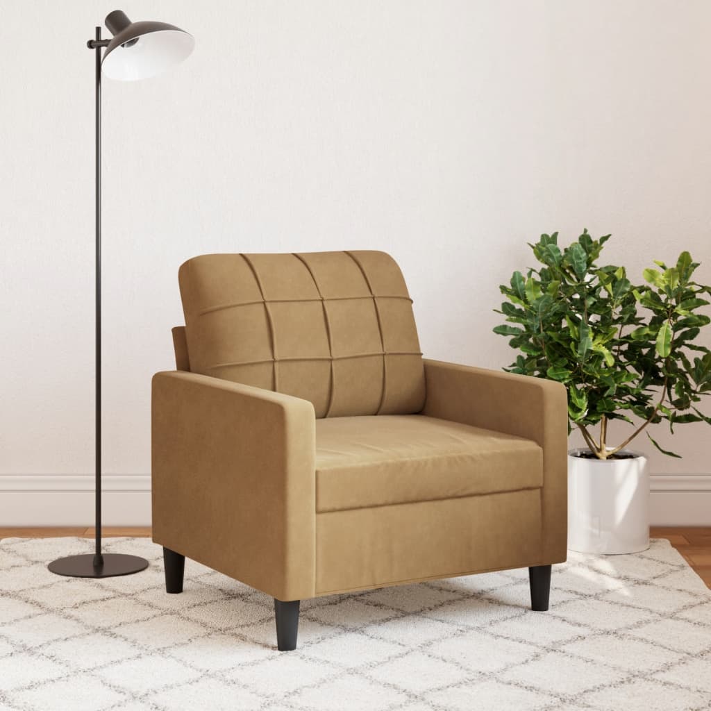 Canapé en Velours – Élégance et Confort Absolu, de 60 cm à 210 cm