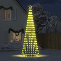 Sapin lumineux LED – 8 modes, blanc ou bleu