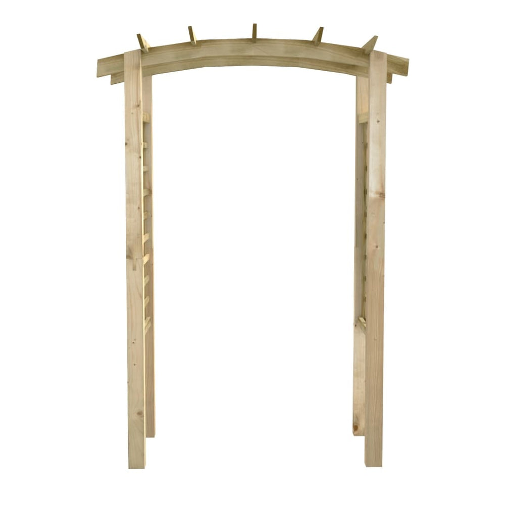 Voûte en Treillis en Bois de Pin Imprégné – 150 × 60 × 210 cm