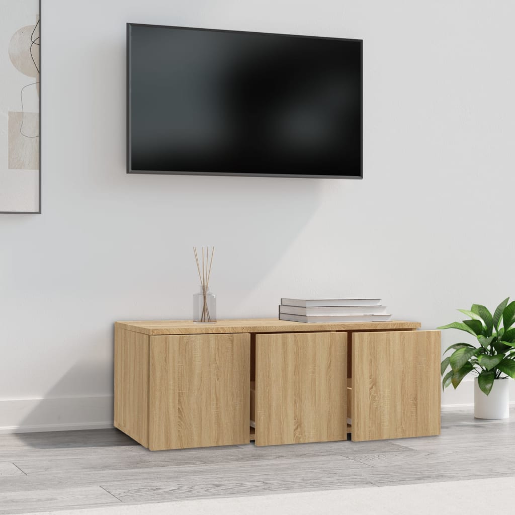 Meuble TV 80x34x30 cm – Design classique et pratique