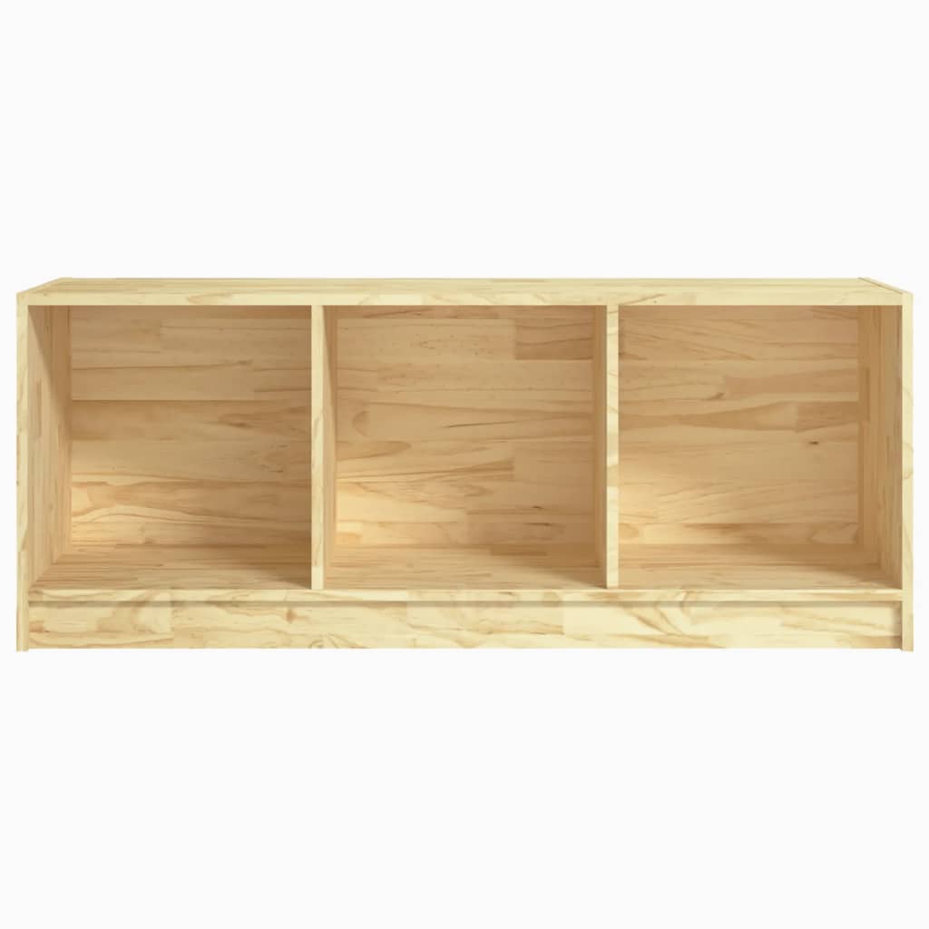 Meuble TV en Bois Massif – 104 cm – Élégance & Rangement Pratique