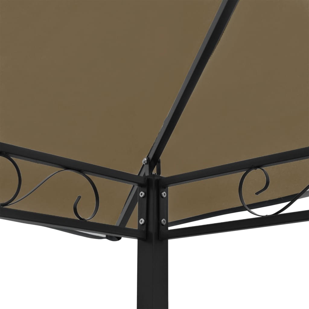 Chapiteau de jardin avec table et bancs 2,5x1,5x2,4 m Anthracite