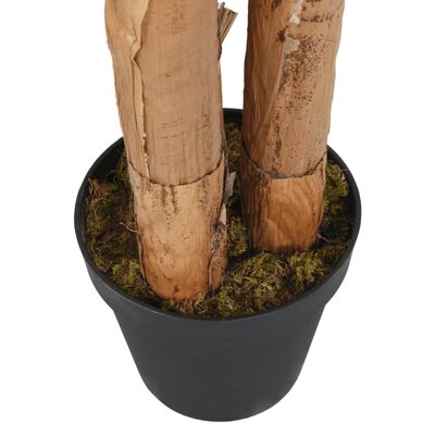 vidaXL Künstlicher Bananenbaum – 18 Blätter – 150 cm – Wartungsfreie Tropenatmosphäre