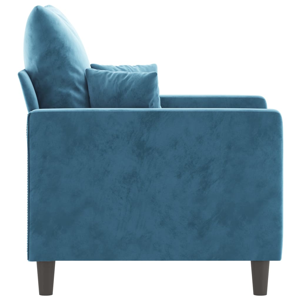 Canapé en velours – Disponible de 60 à 180 cm