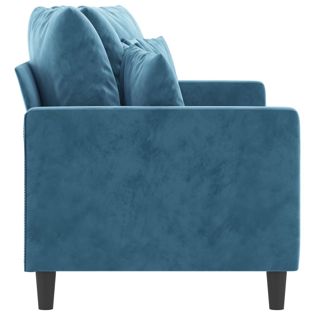 Canapé en velours – Disponible de 60 à 180 cm