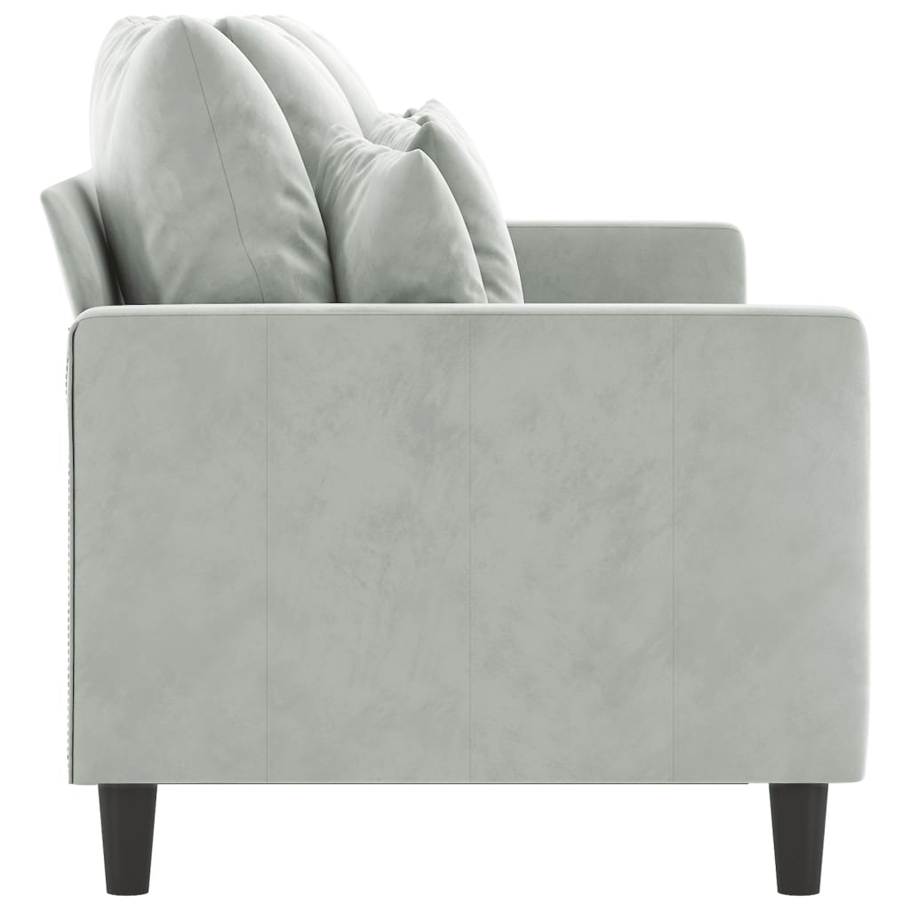 Canapé en velours – Disponible de 60 à 180 cm