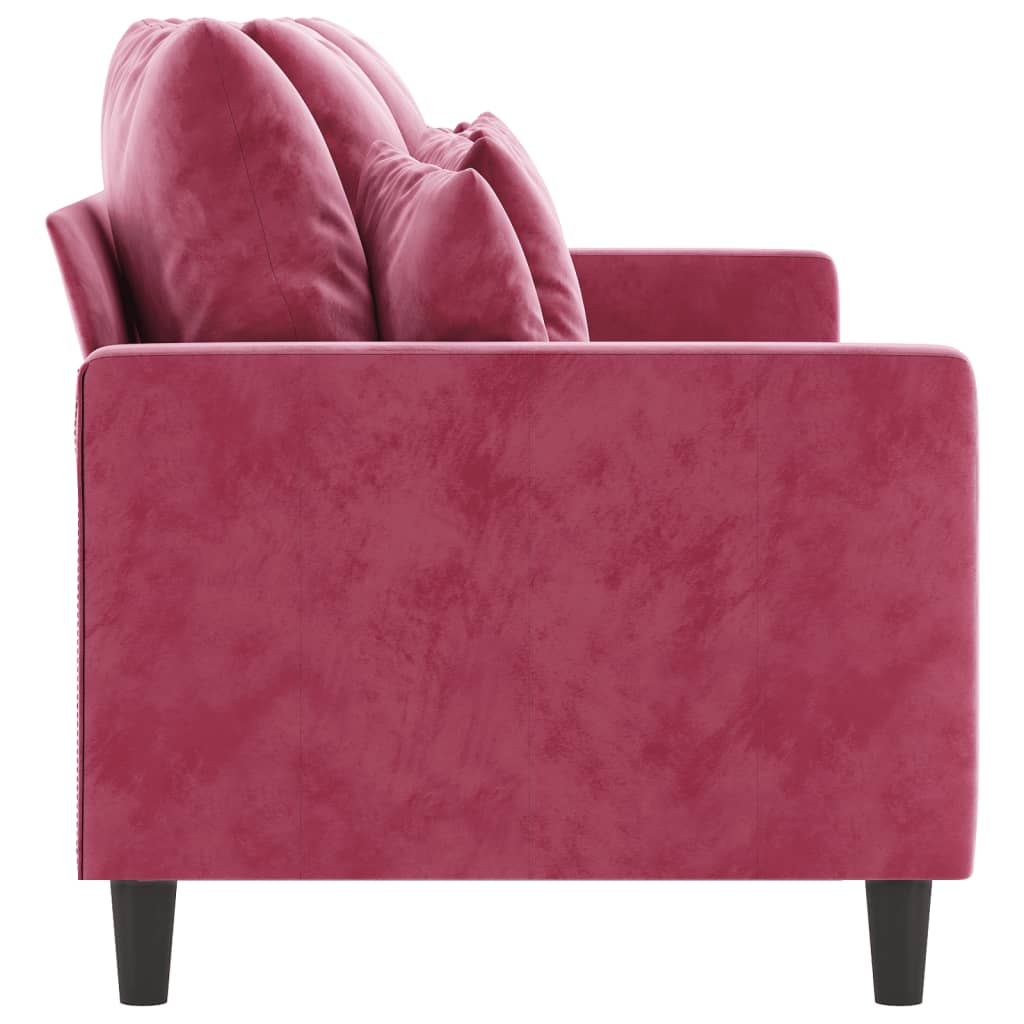 Canapé en velours – Disponible de 60 à 180 cm