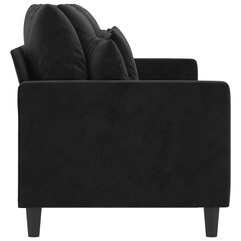 Canapé en velours – Disponible de 60 à 180 cm