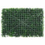 Mur végétal Clôture Végétale Artificielle - Lot de 6 Panneaux - Vert 40x60 cm