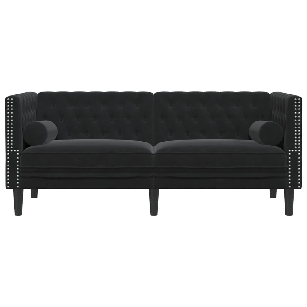 Canapé Chesterfield avec Traversins – Disponible en 1, 2 ou 3 Places