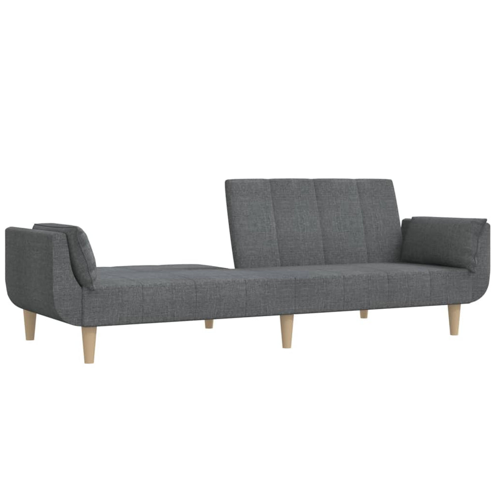 Canapé-Lit 2 Places avec 2 Oreillers – Pratique, Confortable et Élégant