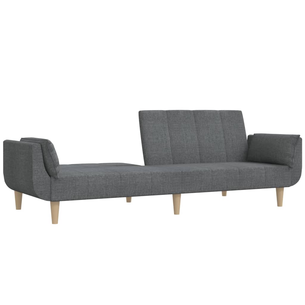 Canapé-Lit 2 Places avec 2 Oreillers – Pratique, Confortable et Élégant