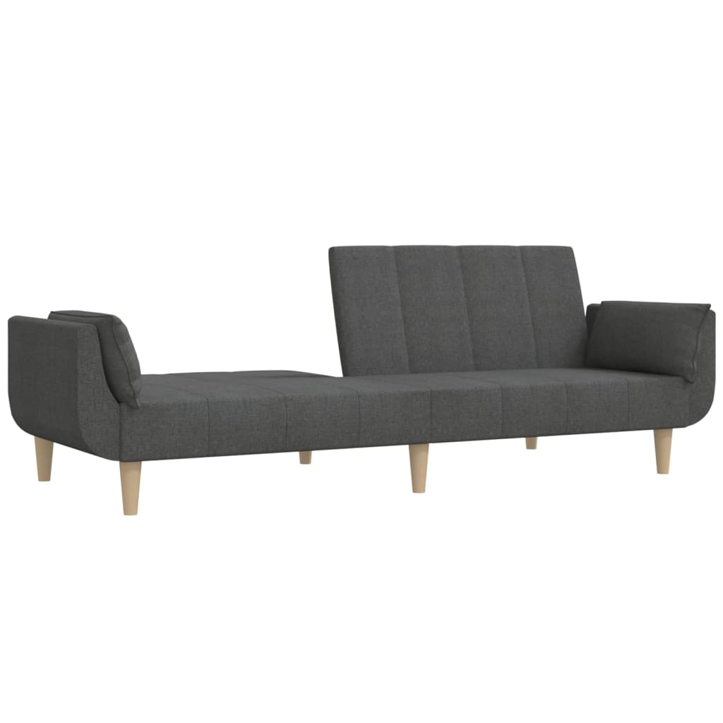 Canapé-Lit 2 Places avec 2 Oreillers – Pratique, Confortable et Élégant