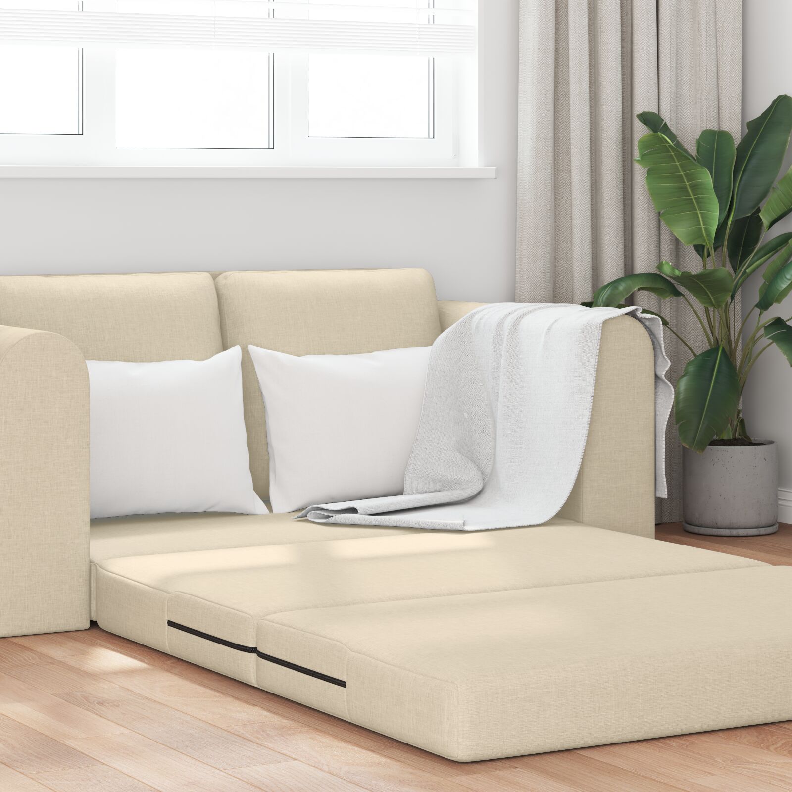 Canapé-lit 2-en-1 – Confort et style, disponible en plusieurs tailles et coloris