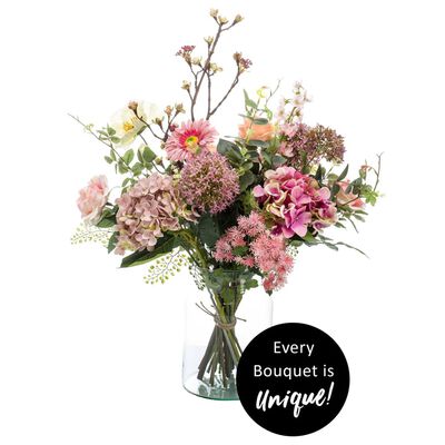 Artificial Emerald bouquet – Mistic Summer – 65 cm – Multicolor