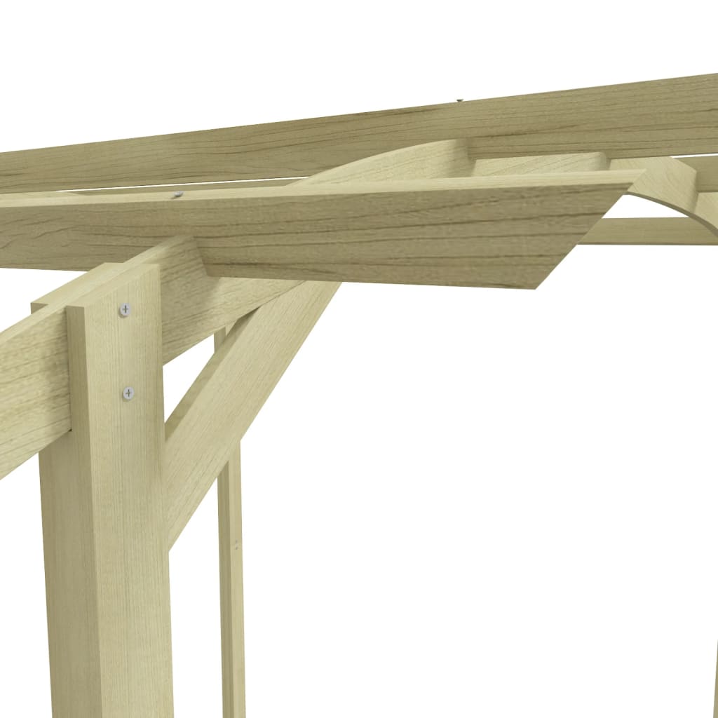 Pergola de Jardin en Bois de Pin Imprégné – Élégance Naturelle