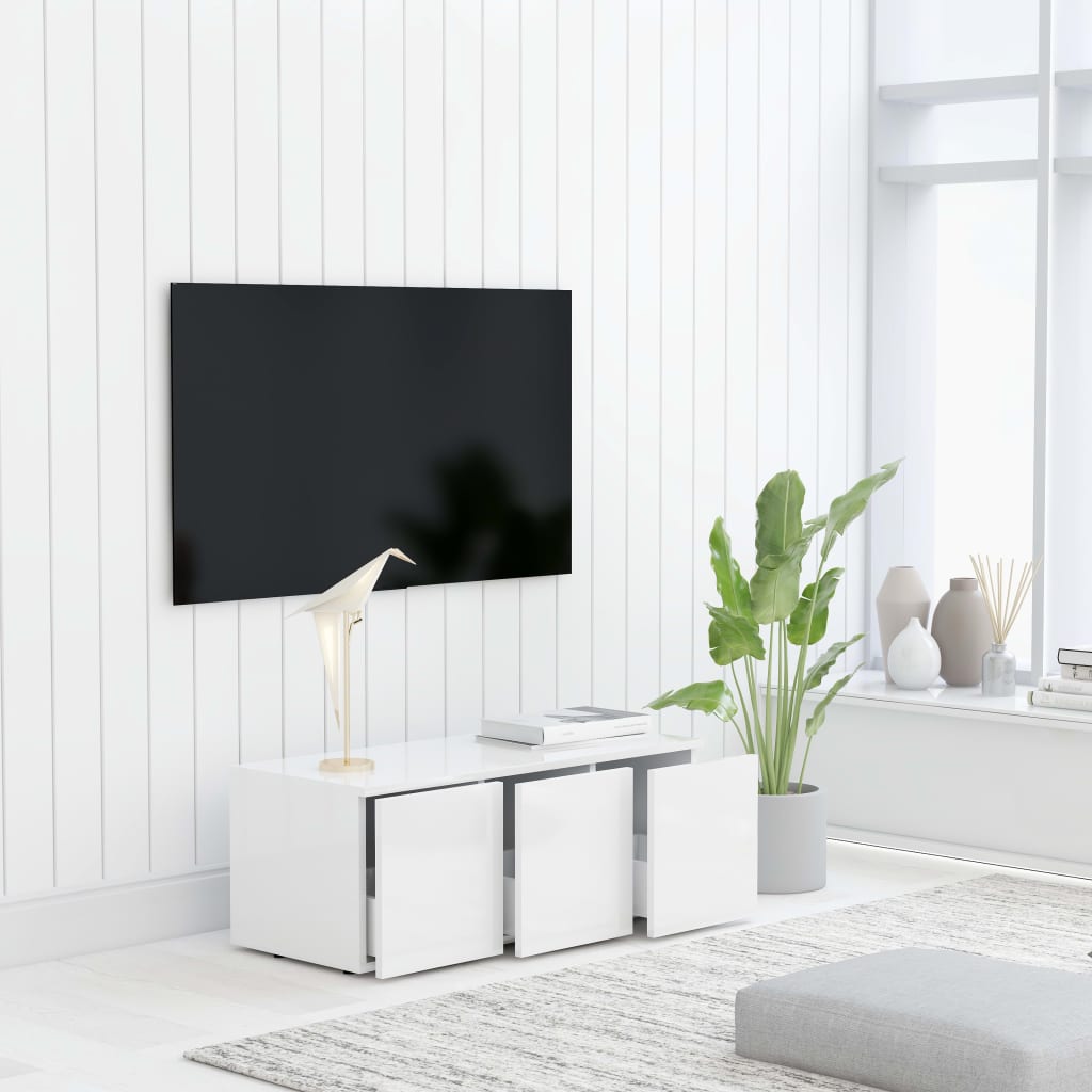 Meuble TV 80x34x30 cm – Design classique et pratique