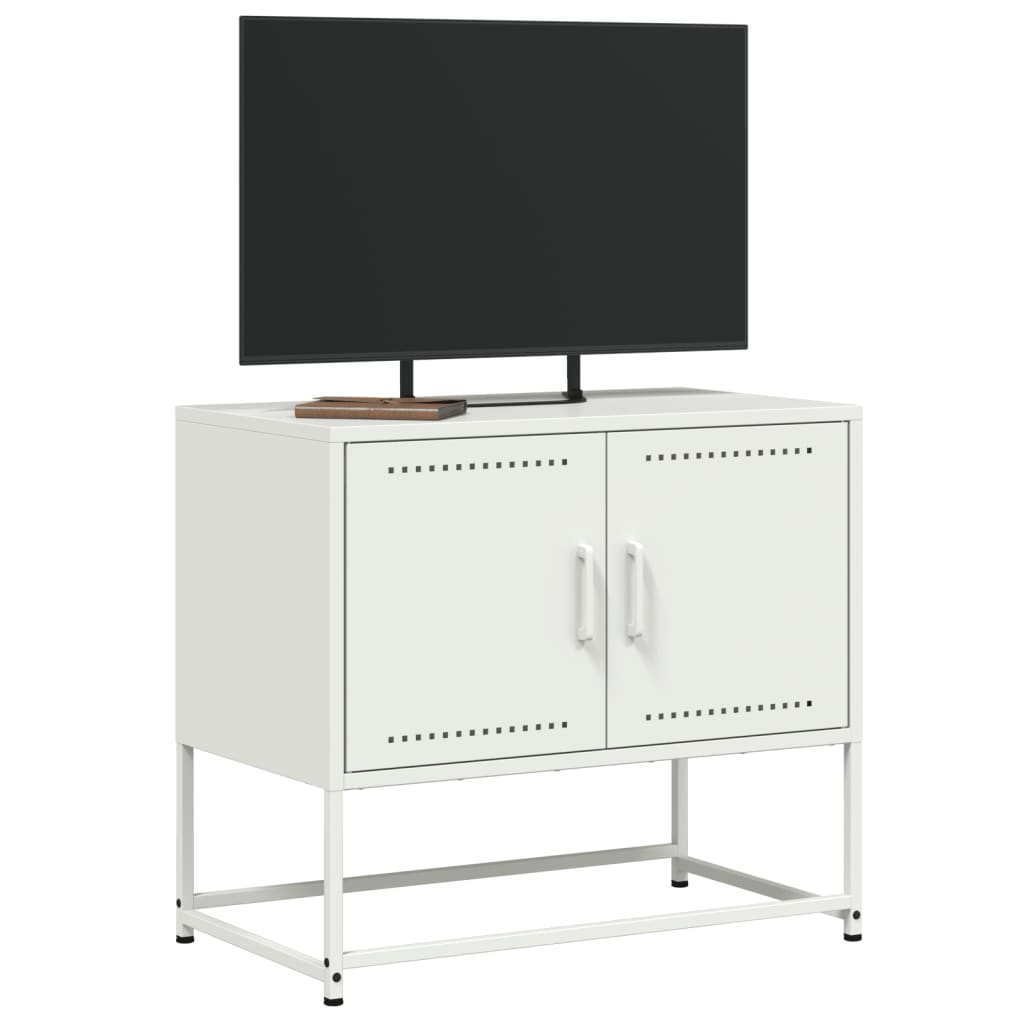 Meuble TV industriel en acier – 68,5 x 39 x 60,5 cm