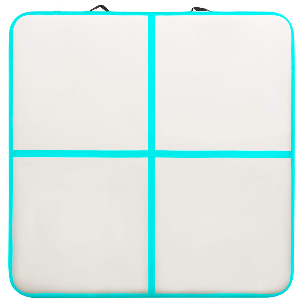 Tapis Gonflable de Gymnastique avec Pompe – PVC Haute Densité