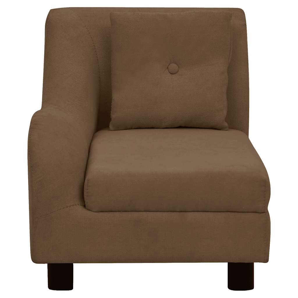 Canapé Confortable pour Chien -  Lit Douillet avec Oreiller & Pieds Antidérapants