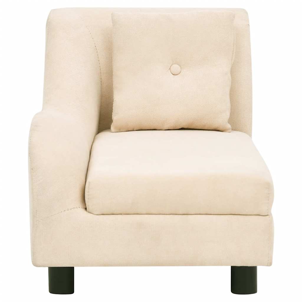 Canapé Confortable pour Chien -  Lit Douillet avec Oreiller & Pieds Antidérapants