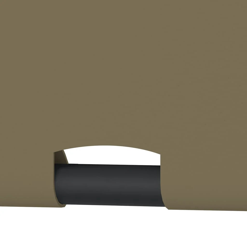 Pergola de Jardin avec Auvent Rétractable Taupe 3x3 m– Élégance et Confort sur Mesure