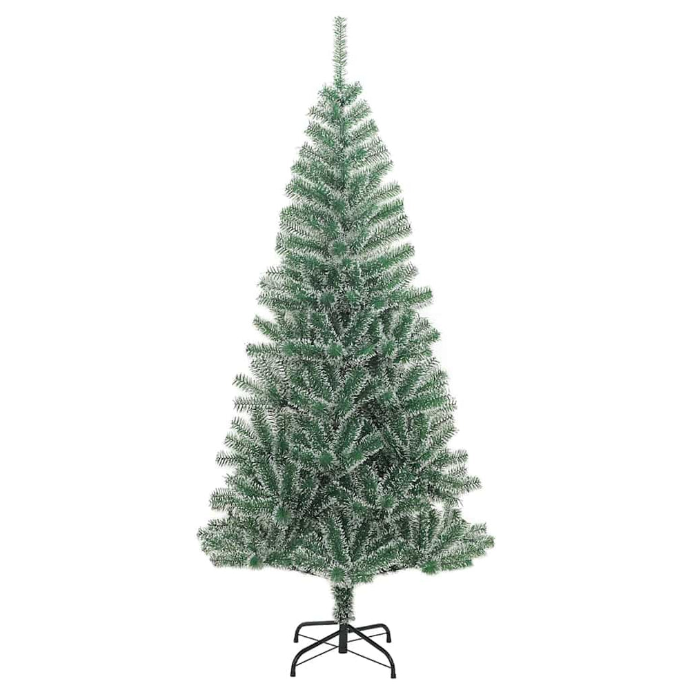 Sapin de Noël artificiel effet neige – 210 ou 240 cm, LED en option