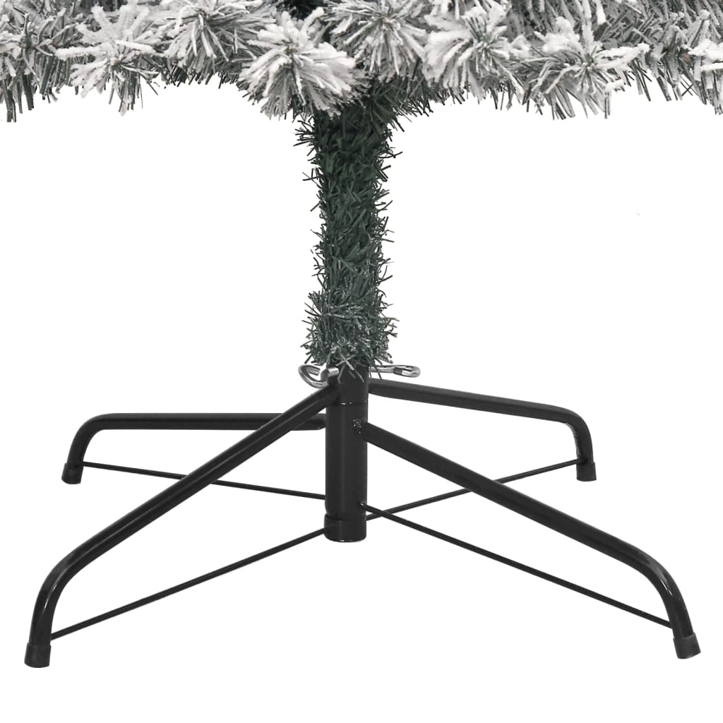 Sapin de Noël Artificiel Mince Flocon de Neige – Design Réaliste