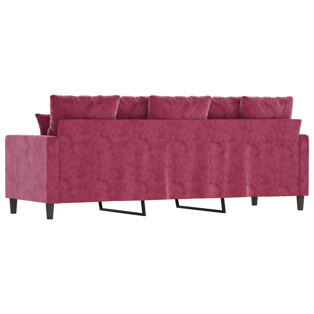Canapé en velours – Disponible de 60 à 180 cm
