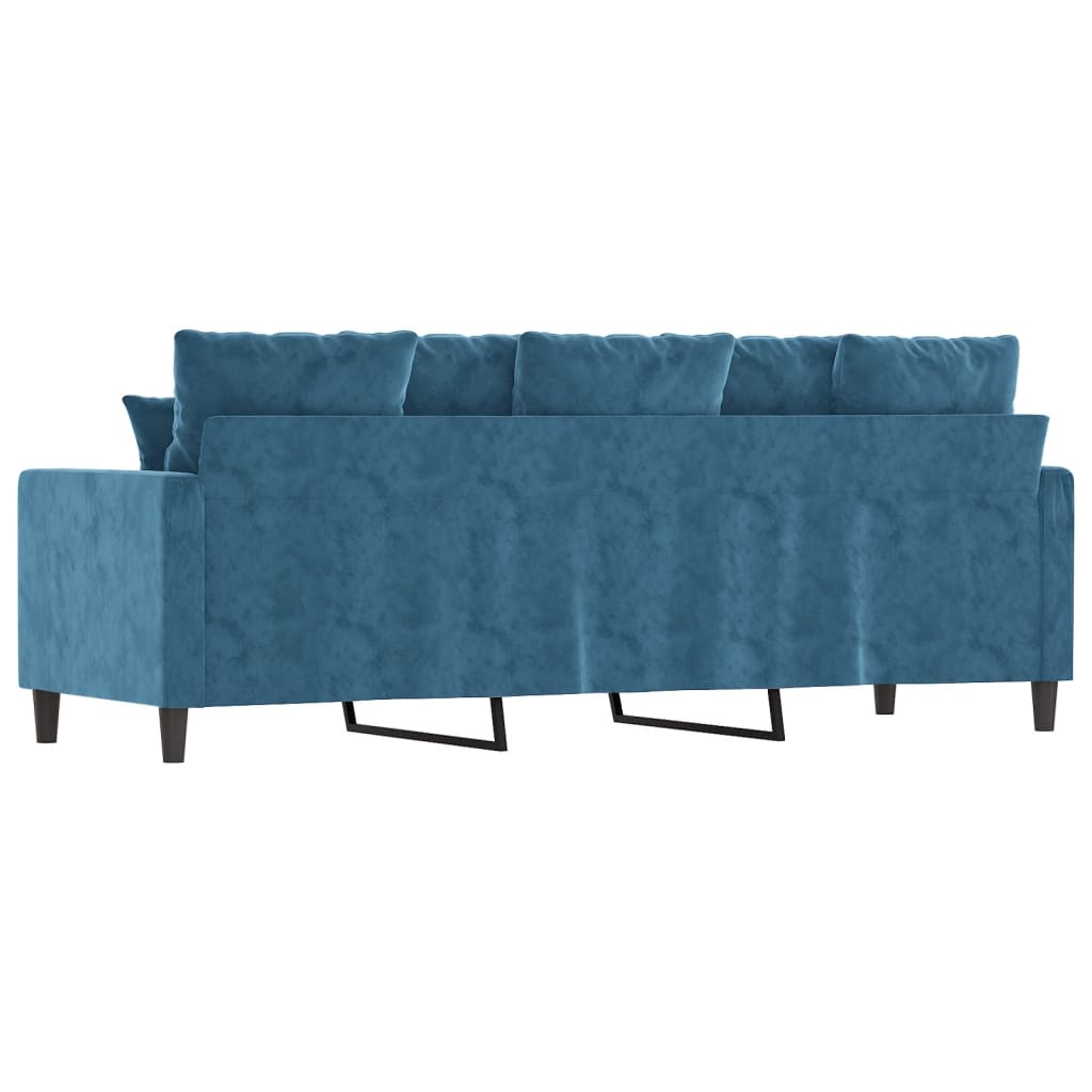 Canapé en velours – Disponible de 60 à 180 cm