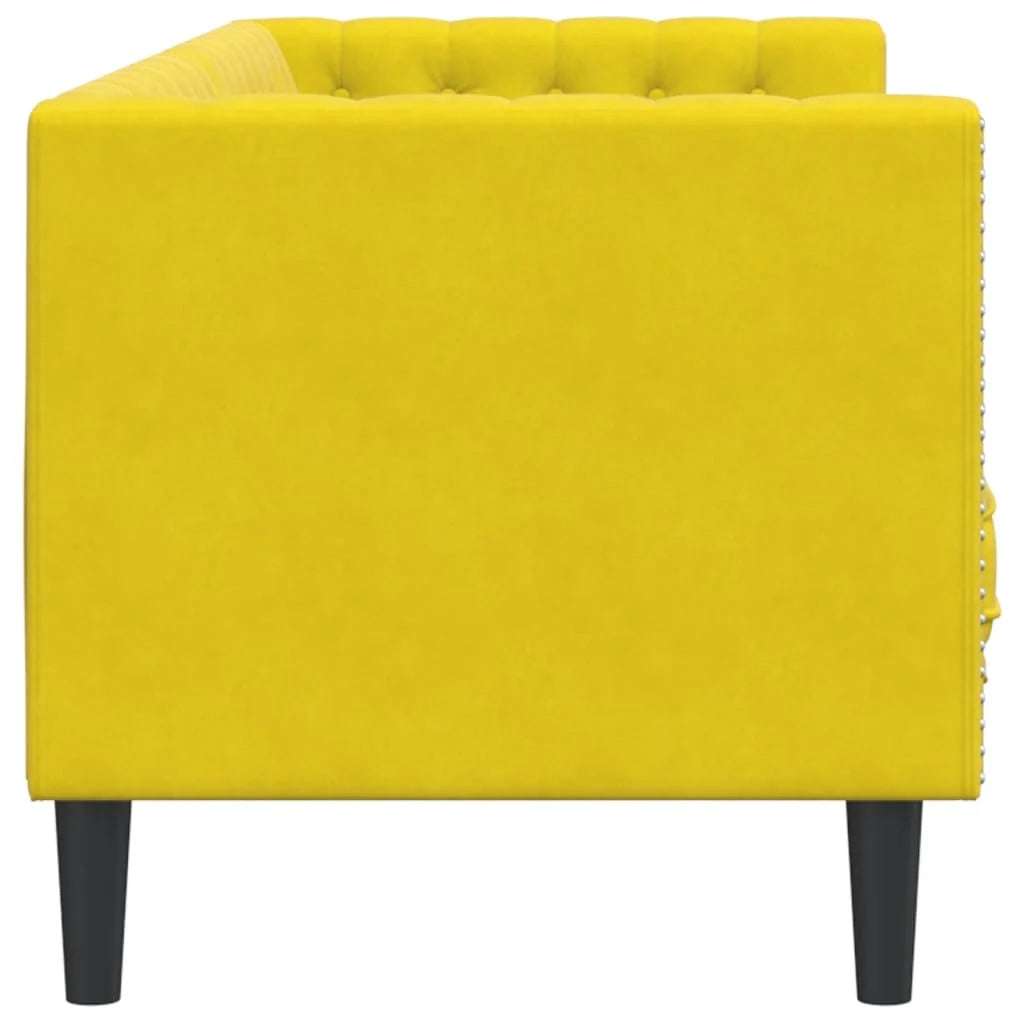 Canapé Chesterfield avec Traversins – Disponible en 1, 2 ou 3 Places
