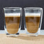 Verre Latte Macchiato Double Paroi  – Élégance et Praticité