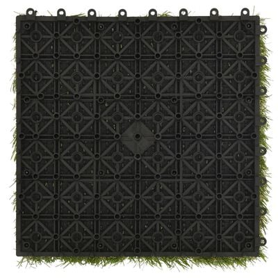 Artificial Grass Tiles 30cm x 30cm in a pack - sublime