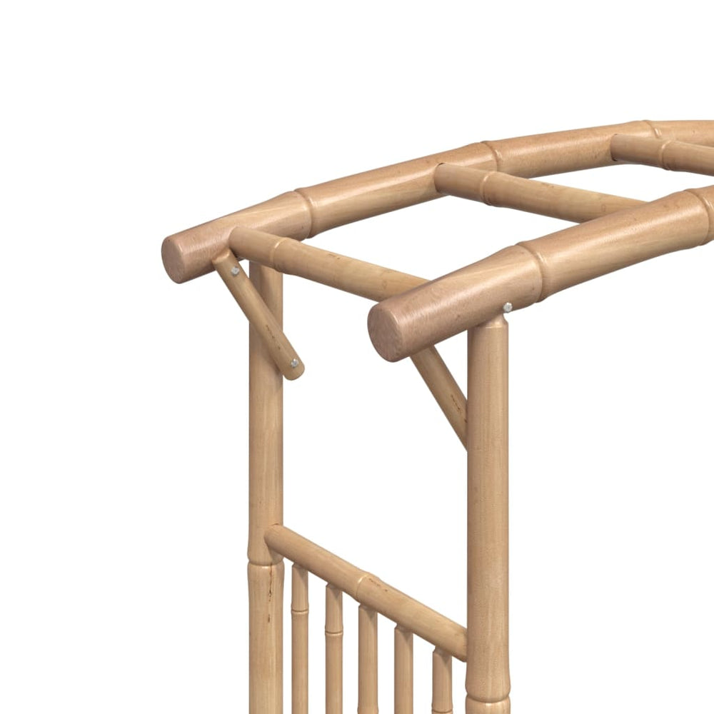 Arche pour Rosiers en Bambou – 118 × 40 × 187 cm