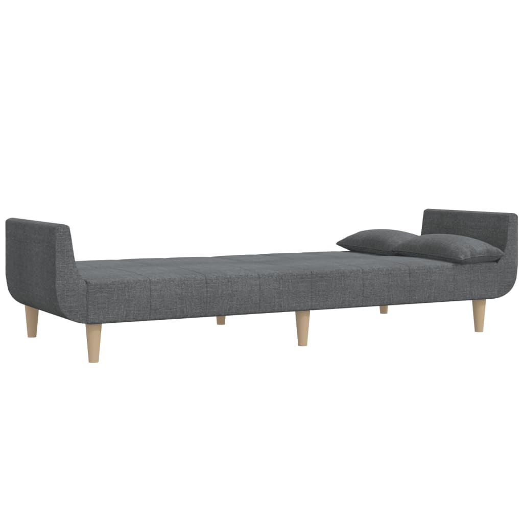 Canapé-Lit 2 Places avec 2 Oreillers – Pratique, Confortable et Élégant