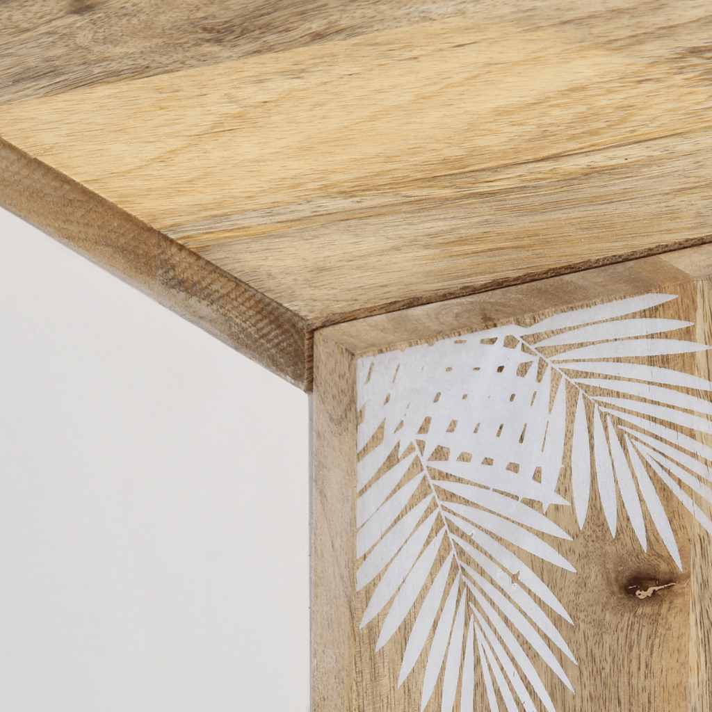 Meuble TV en Bois Massif de Manguier – Style Naturel & Authentique