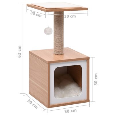Arbre à Chat avec Tapis à Gratter en Sisal – Un Refuge pour Votre Félin