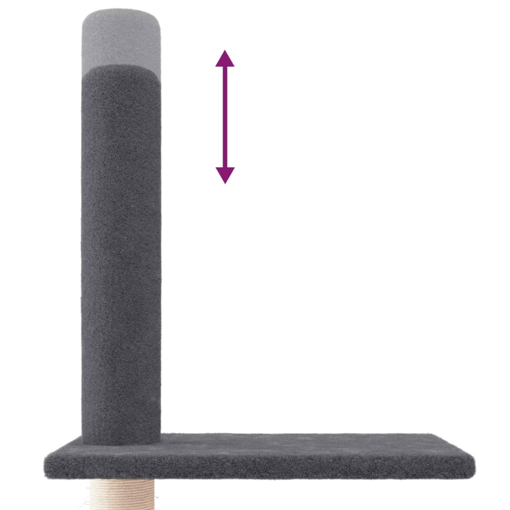 Arbre à Chat du Sol au Plafond - Un Univers de Jeu pour Votre Félin