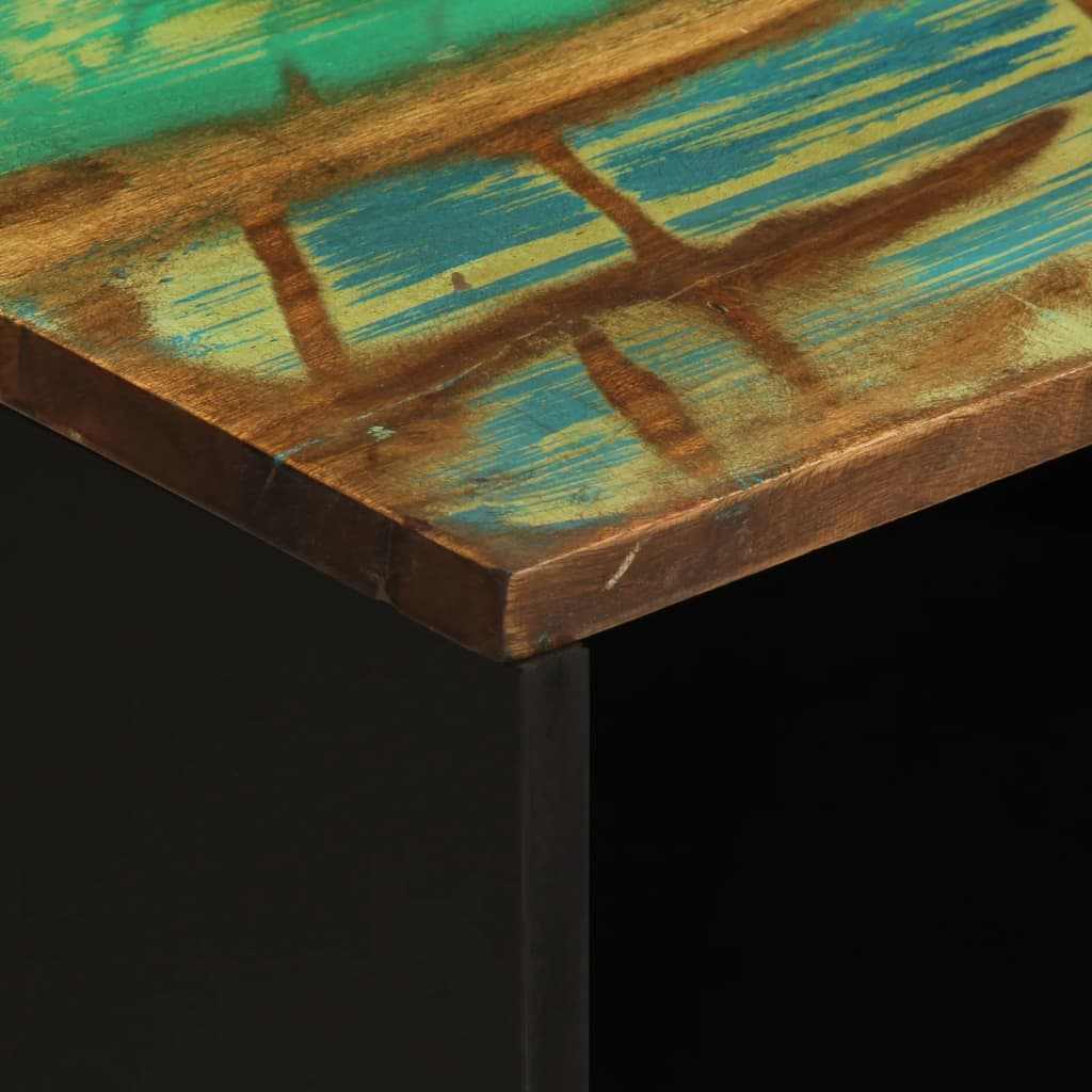 Meuble TV en Bois Massif d’Acacia – Style Industriel