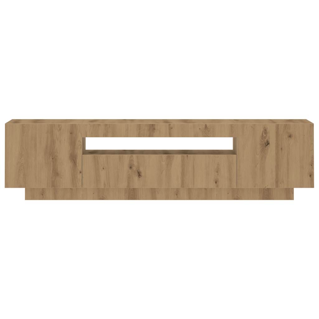 Meuble TV avec lumières LED