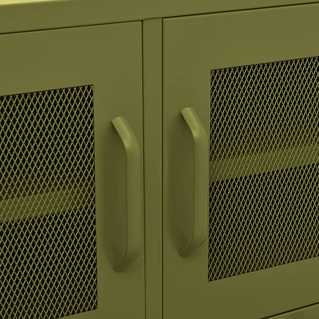 Meuble TV en Acier 105x35x50 cm – Design Industriel et Fonctionnel