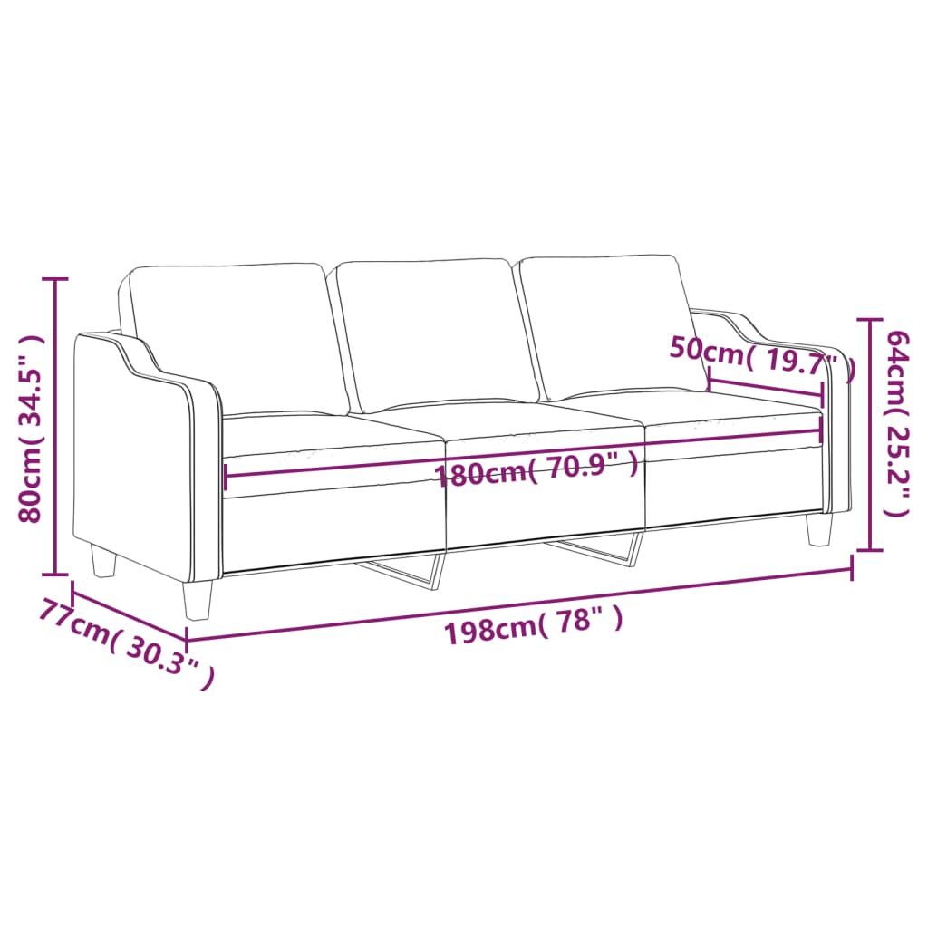 Fauteuil en Tissu – Élégance et Confort Absolu (60 cm à 180 cm)