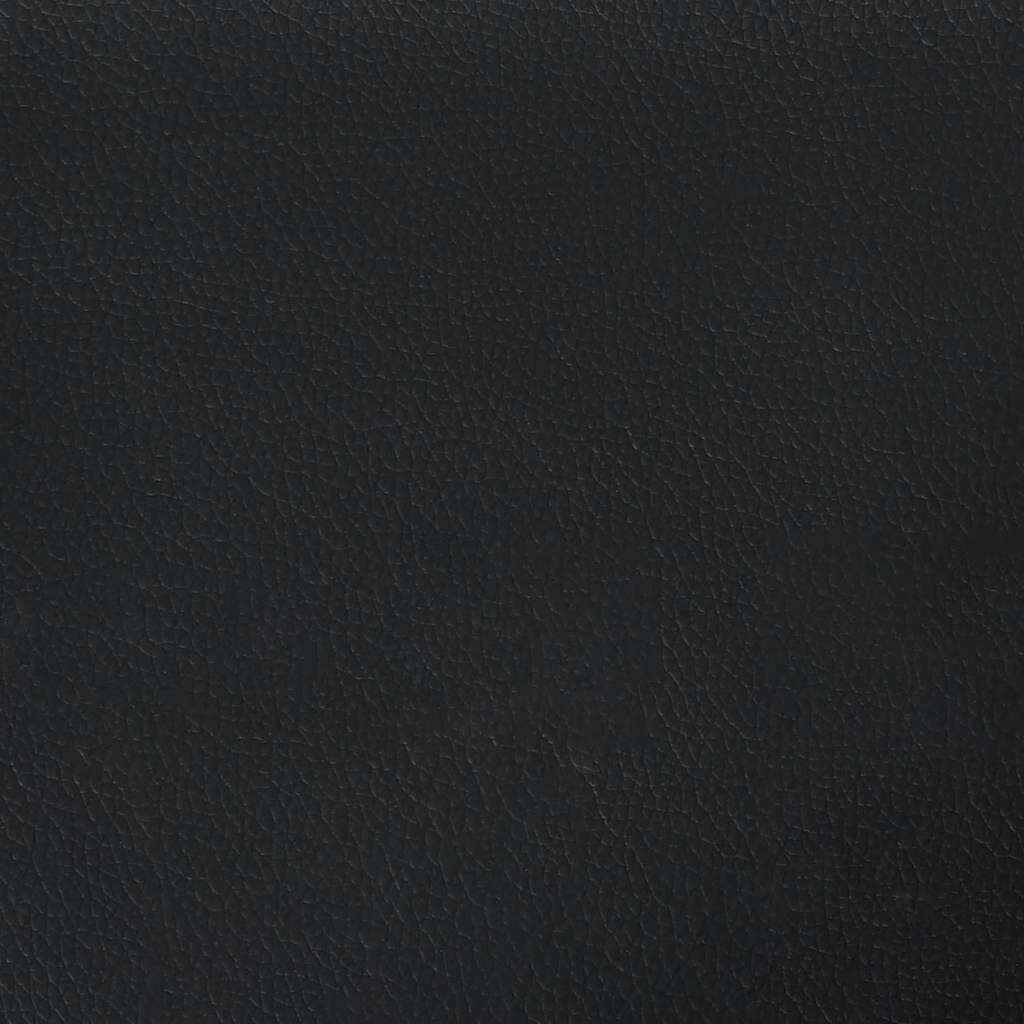 Fauteuil noir et marron 60 cm en similicuir – Design élégant et confort optimal