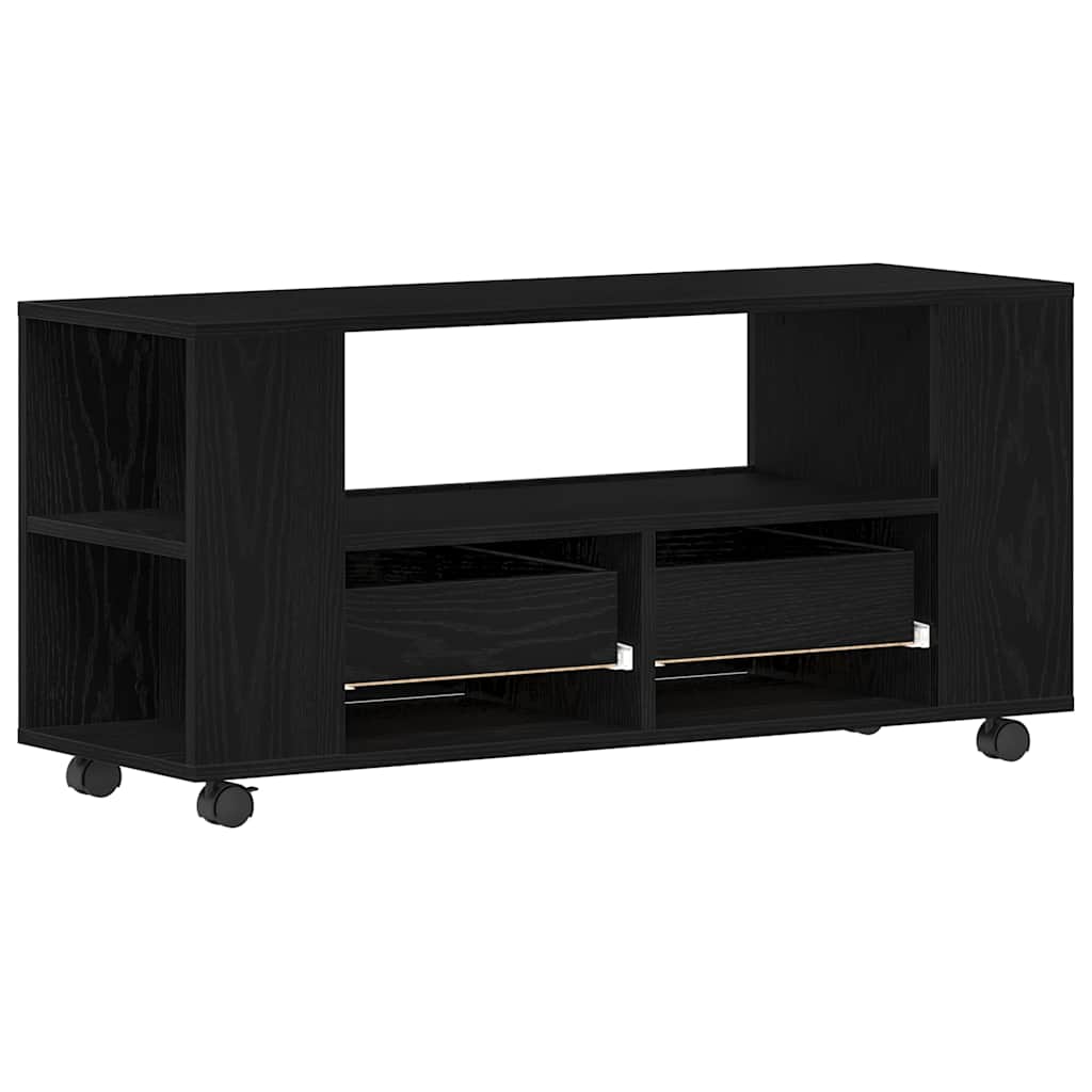 Meuble TV avec Roulettes – 102x34,5x43 cm – Finition Magnifique