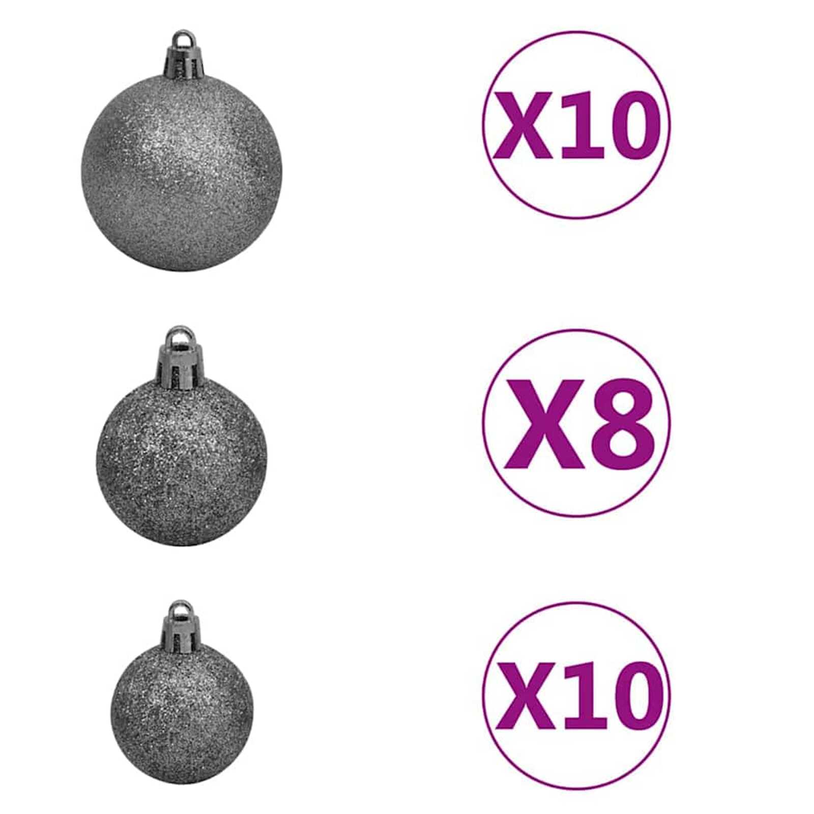 Sapin de Noël Artificiel Mince Flocon de Neige – Design Réaliste
