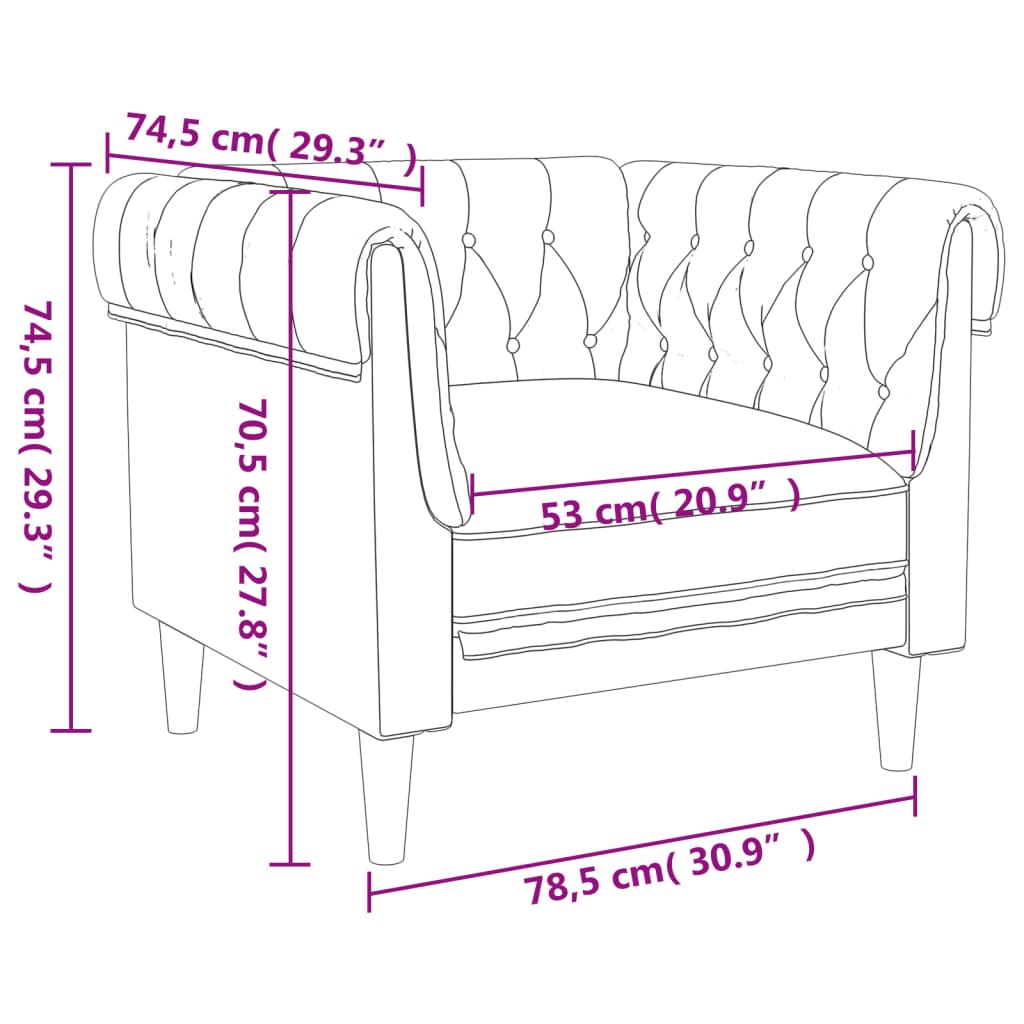 Fauteuil & Canapé Chesterfield – Élégance intemporelle et confort absolu
