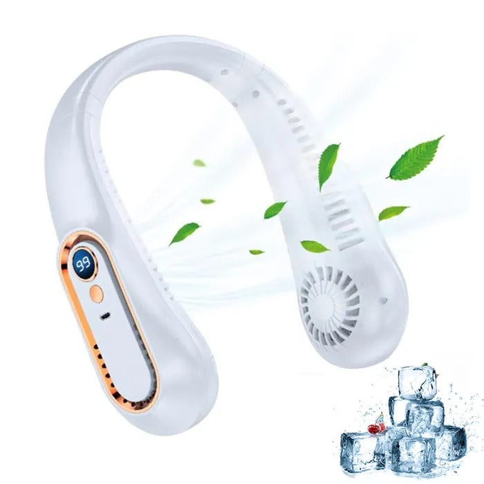 Ventilateur de cou rechargeable sans pale