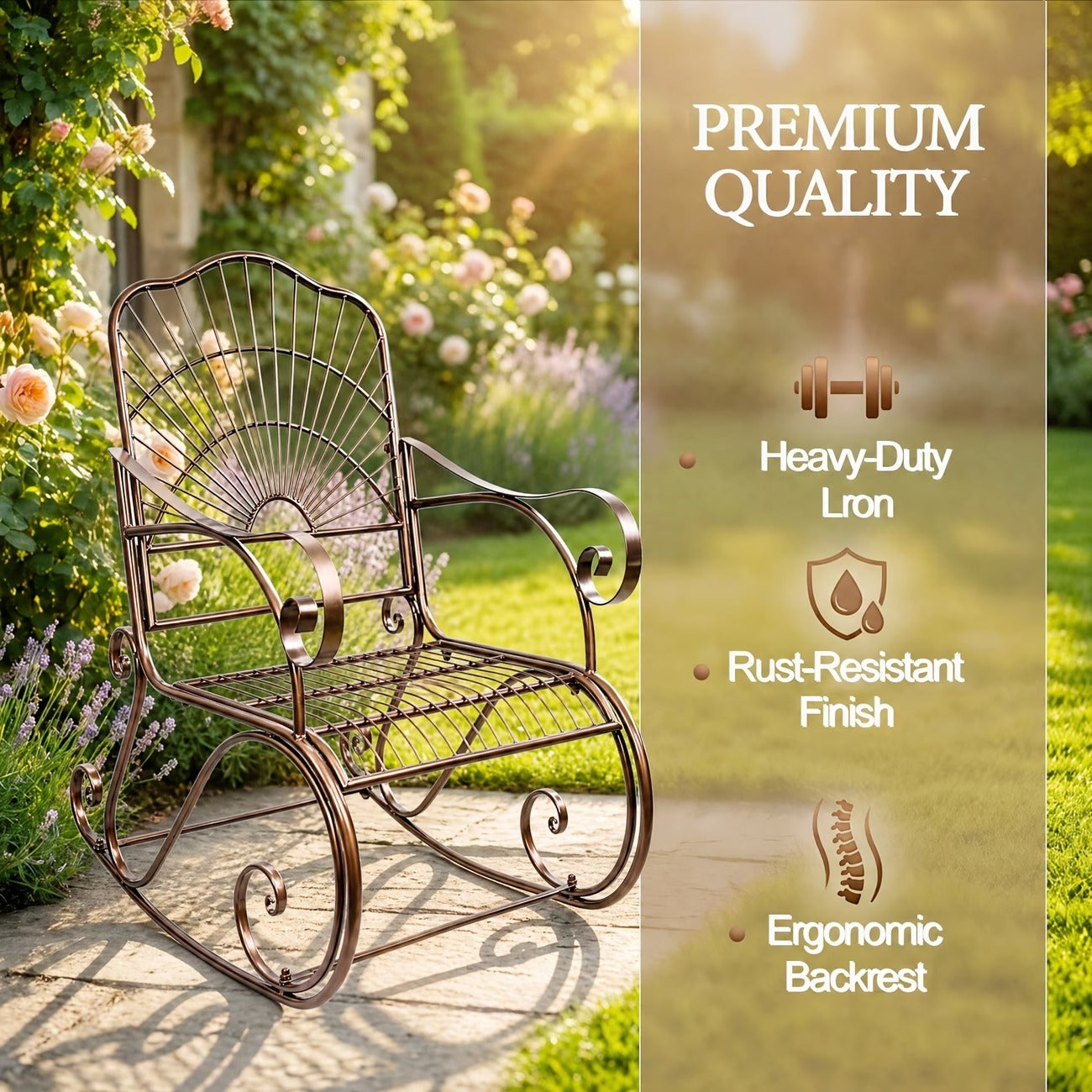 Fauteuil de jardin design éventail - Edition limitée
