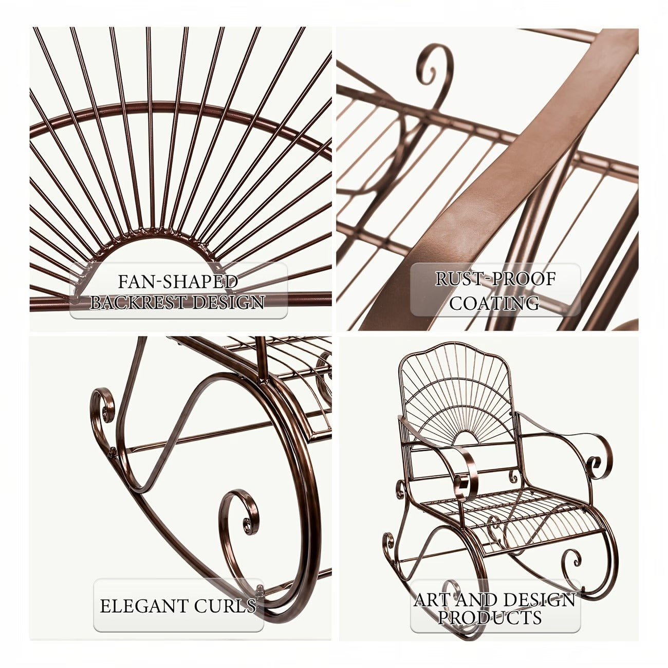 Fauteuil de jardin design éventail - Edition limitée