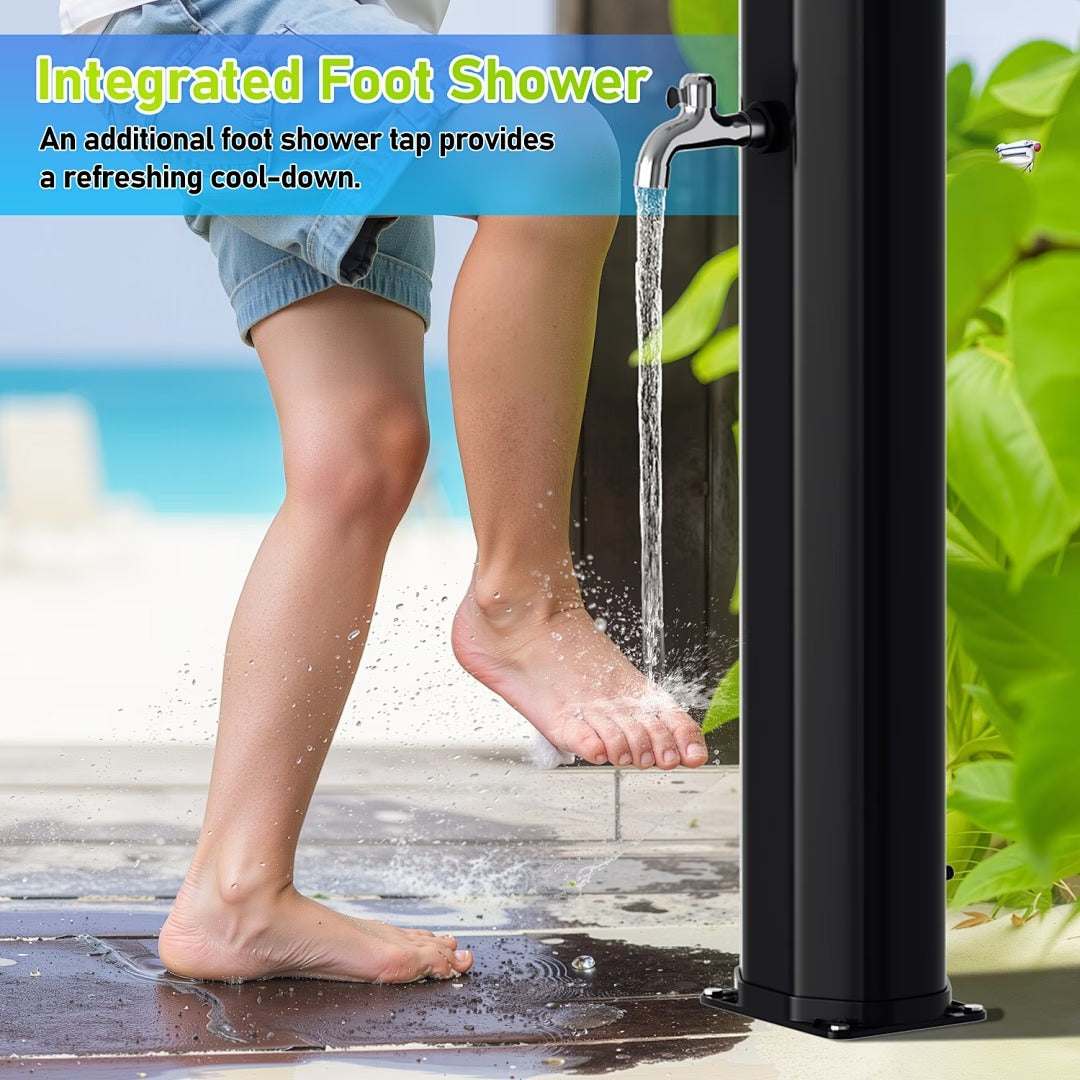 Douche solaire extérieure pour jardin et piscine